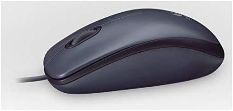 Logitech M90 USB Wired Mouse - Black