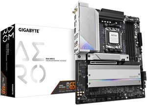 GIGABYTE B650 AERO G AM5 ATX Motherboard, AMD B650 Chipset, 4x DDR5 DIMM, 192GB Max Capacity, 2.5GbE LAN / Wi-Fi 6E / Bluetooth V5.2, 1*PCIe 5.0, DP IN / HDMI, USB-C/3.2 | B650 AERO G