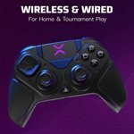 PDP Gaming Victrix Pro BFG Wireless Controller, Compatible With PS5 / PS4 & PC, 5ms Input Latency, 2000mAh Battery, 4 Mappable Back Buttons, Multi-Position Clutch Triggers, Black | 052-002-BK