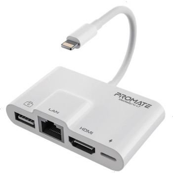 PROMATE 4IN1 HUB MEDIASYNC-LT
