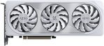 GIGABYTE GeForce RTX 4060 AERO OC Graphics Card, 8GB GDDR6 128 bit Memory, 2550 MHz Core Clock, 17Gbps Memory Speed, 3072 CUDA Cores, PCI-E 4.0, DP.4a*2 / HDMI 2.1a*2, White | GV-N4060AERO OC-8GD
