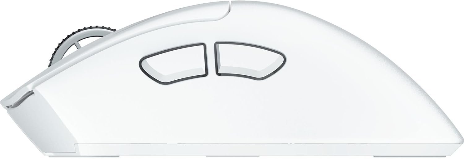 Razer DeathAdder V4 Pro Wireless Gaming Mouse: 56g Lightweight - HyperSpeed Wireless Gen-2 - Optical Scroll Wheel - Optical Switches Gen-4 - Focus Pro 45K..