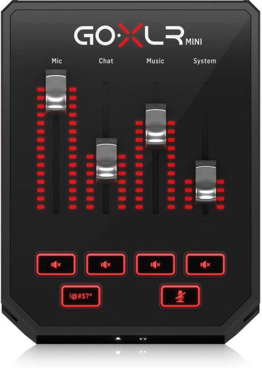 TC HELICON DJ Mixer (Go XLR Mini)