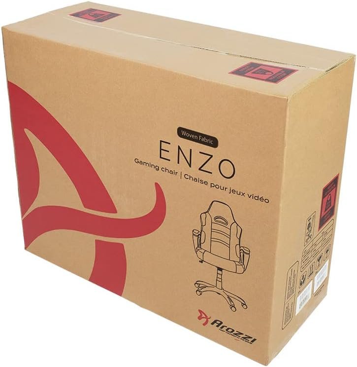 AROZZI Gaming Chair Enzo Woven Fabric Grey