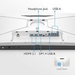  BenQ MOBIUZ EX3210U 32 Inch 4K IPS Gaming Monitor, 144Hz 1ms, HDR600, True 10-bit, HDMI 2.1, 98% P3, 99% Adobe RGB, Gaming Color Optimizer, FreeSync Premium...