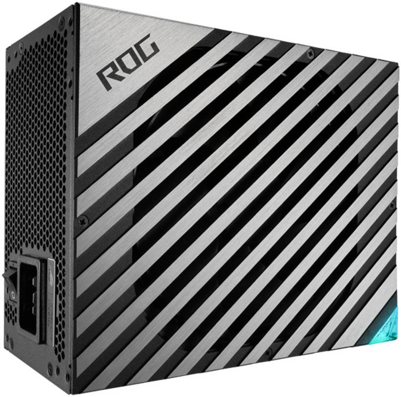 Asus Rog Thor 1600W ATX Power Supply Unit, With Aura Sync & OLED Display, 1600W Power, 80 Plus Titanium Certification, 135mm PWM Fan, 0dB Cooling, Modular | 90YE00K0-B0NA00