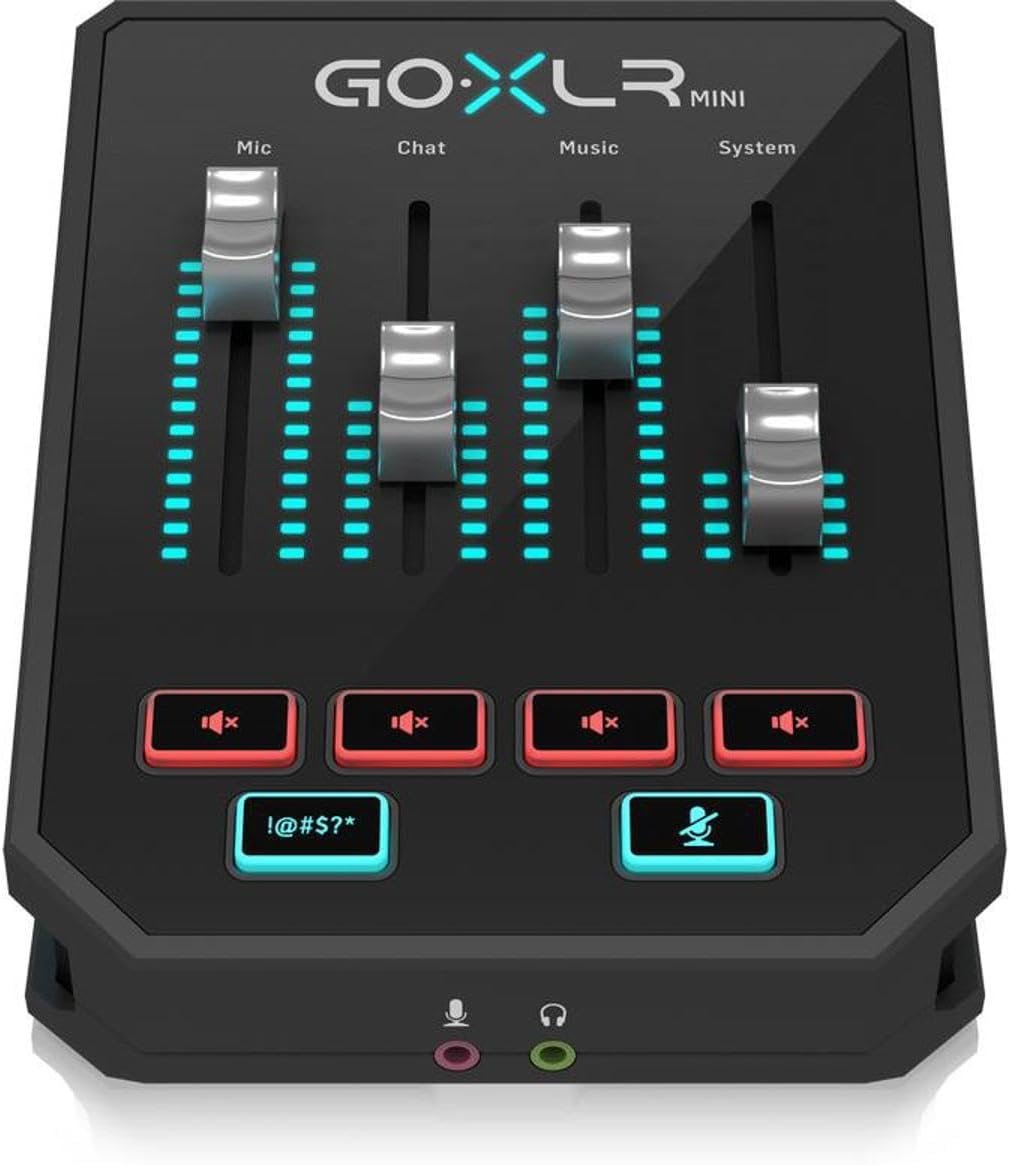 TC HELICON DJ Mixer (Go XLR Mini)