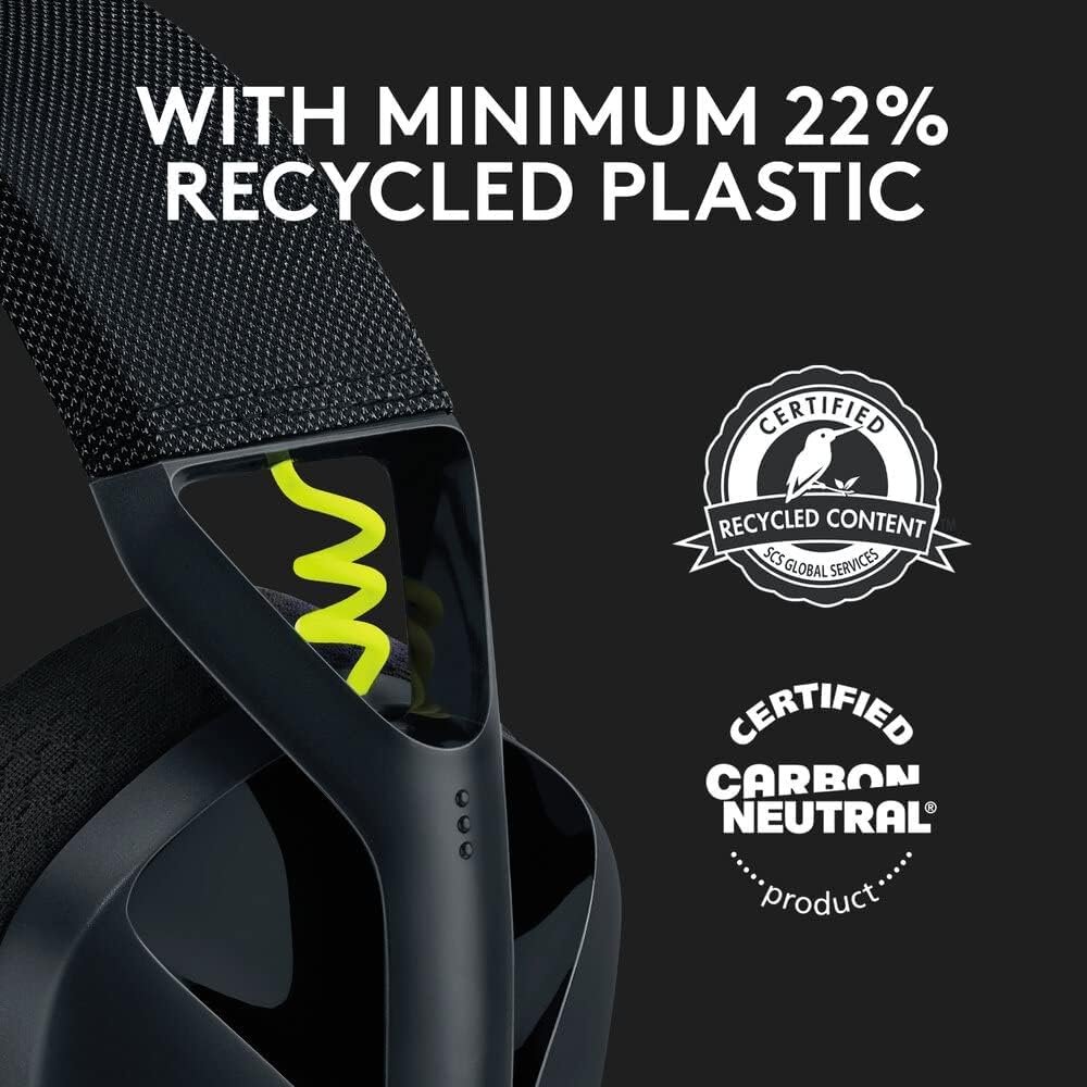 LOGITECH HEADSET G435 BLACK
