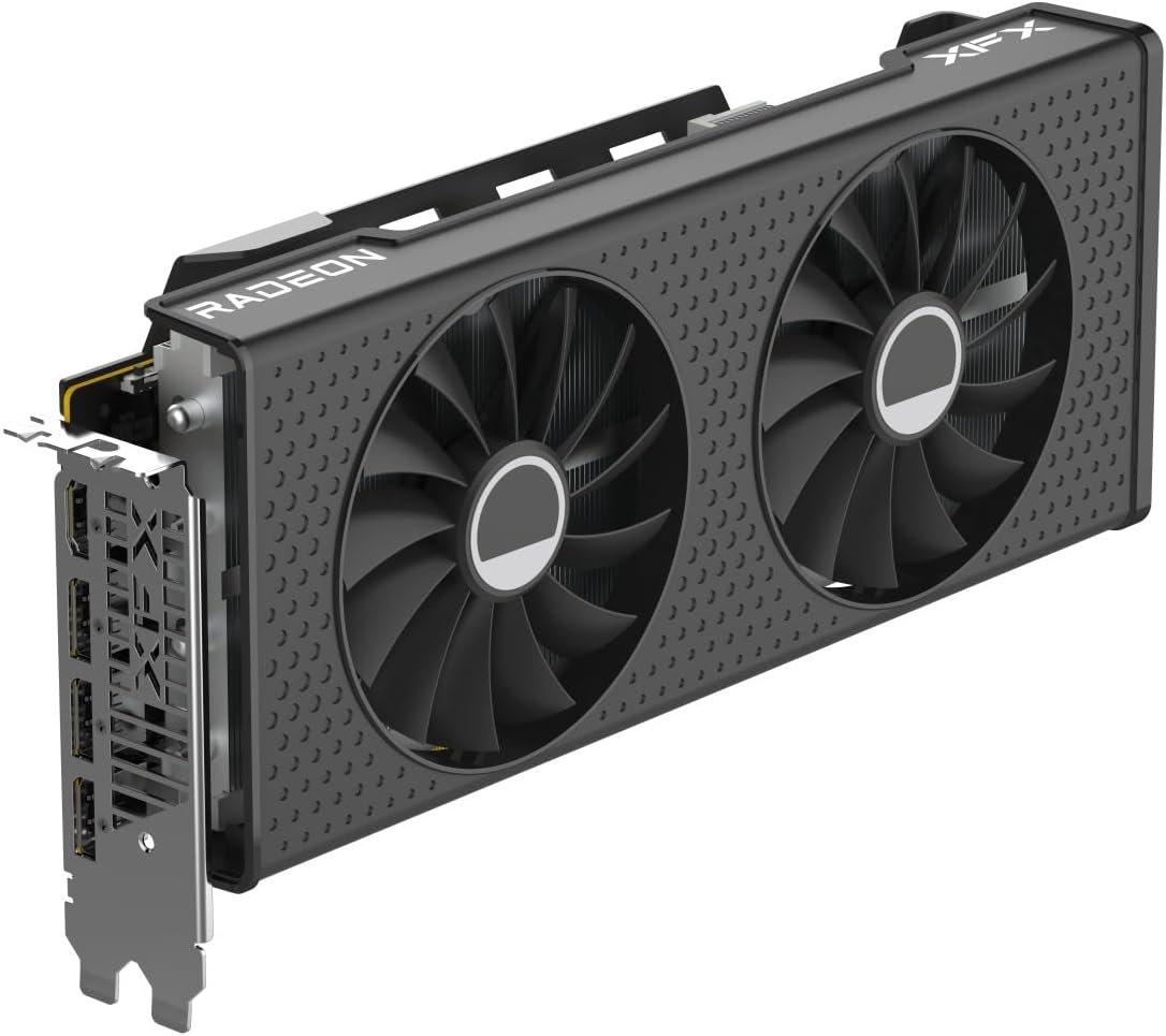  XFX Speedster SWFT210 Radeon RX 7800XT Gaming Graphics Card with 16GB GDDR6 HDMI 3xDP, AMD RDNA 3 RX-78TSWFTFP