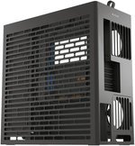 HAVN HS 420 E-ATX Mid Tower Base Edition Computer Case, Up To 420mm Radiators, 11x Fan Support, SGCC Sheet Metal, Tempered Glass, ABS, Zinc Alloy, NdFeB Magnets, Black | HVN-CA-HS420-06