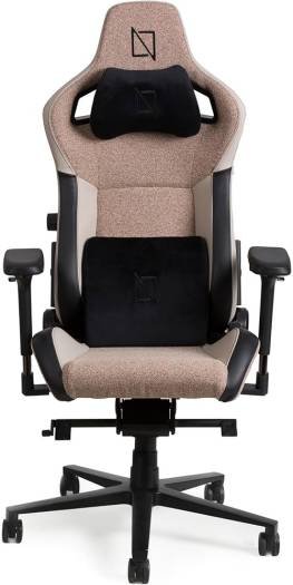 Navodesk Formula Series Apex Air Gaming Chair, Built-In Lumbar Support, 4D Armrests, Magnetic Headrest, Up to 155Â° Backrest Recline, 135kg Weight Capacity, Mars Red | APEX-AIR-FW-MR