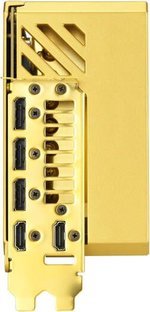 ASUS ROG Astral GeForce RTX 5080 Dhahab CORE OC 16GB Graphics Card, GDDR7 256-Bit Memory, 2760 MHz Boost Clock, 10752 CUDA Cores, 30 Gbps Memory Speed, Gold