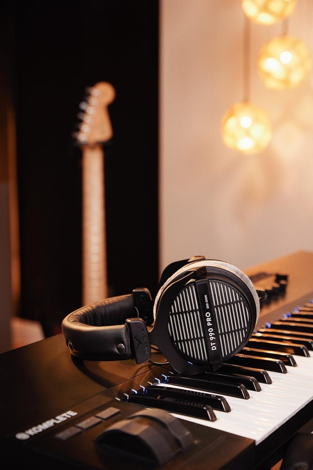  beyerdynamic DT 990 Pro 250 ohm Over-Ear Studio Headphones For Mixing, Mastering, and Editing, Wired