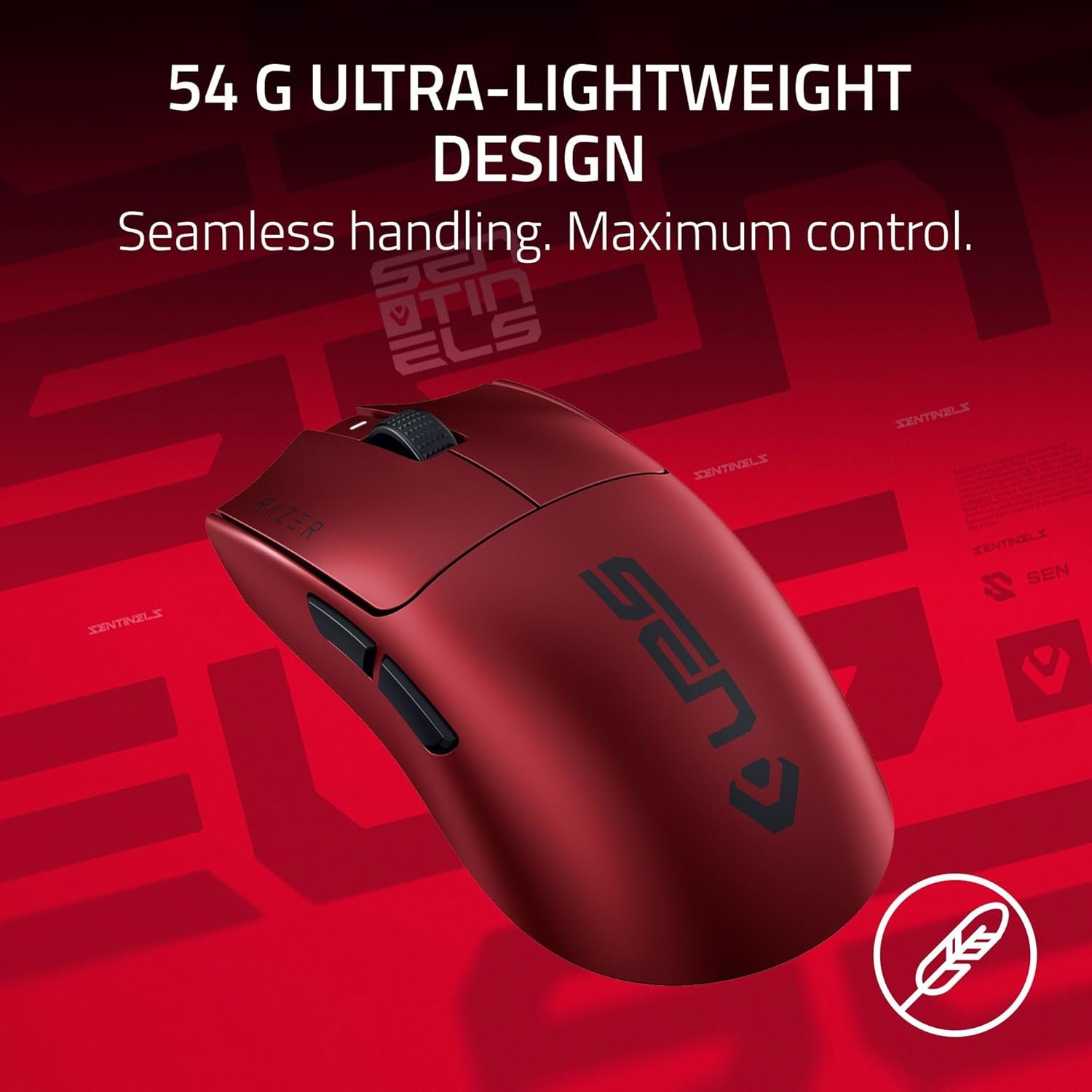  Razer Viper V3 Pro Wireless Esports Gaming Mouse: Symmetrical - 54g Lightweight - 8K Polling - 35K Optical Sensor - Gen3 Optical Switches - 8 Programmable..