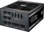  Cooler Master GX Gold 1050W V2 Fully Modular PSU Power Supply, 2200 RPM, 47-63Hz, Fan Size 140mm, Black | MPE-A501-AFCAG-UK