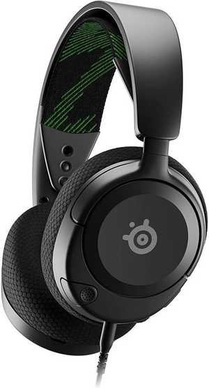 SteelSeries Arctis Nova 1X Multi-System Gaming Headset, Hi-Fi Drivers , 360Â° Spatial Audio, AirWeave Memory Foam Ear Cushions, Lightweight, Xbox, PC, PS5, PS4, Black | 61616