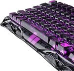 GravaStar Mercury V75 Lite Gaming Keyboard, 75% Layout, Custom GravaStar Blackcore Switch, Full-Transparent Premium Plastic, Dynamic Rapid Trigger, Transparent Black | V75 Lite