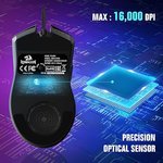 redragon wired gaming mouse m812-rgb