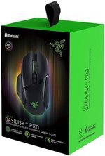 Razer Basilisk V3 Pro USB Wireless Optical Gaming Mouse, 30K DPI Optical Sensor, Chroma RGB Lighting, HyperScroll Tilt Wheel, 750 IPS Speed, 11 Programmable Buttons, Black | RZ01-04620100-R3G1