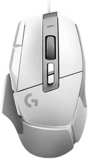 Logitech G502 X Wired Gaming Mouse, Lightforce Switches, 100 â€“ 25,600 dpi Resolution, HERO 25K Sensor, 13 Programmable Controls, 40G2 Acceleration, 5 Onboard Memory Profiles, White | 910-006144