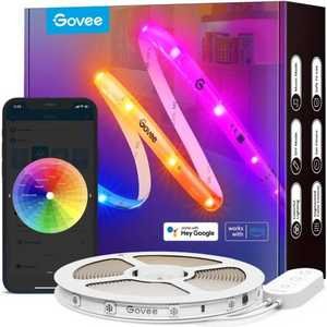 Govee RGBIC Wi-Fi + Bluetooth Strip Lights, With Protective Coating, 64+ Vibrant Scene Effects, 5M Size, Smart Voice Control, Individual Segment Control | H619A2D1