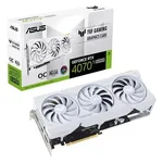Asus TUF Gaming RTX 4070 Ti SUPER OC White 16GB GDDR6X 256-Bit Video Card, DLSS 3