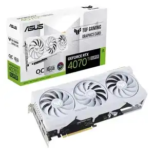 Asus TUF Gaming RTX 4070 Ti SUPER OC White 16GB GDDR6X 256-Bit Video Card, DLSS 3