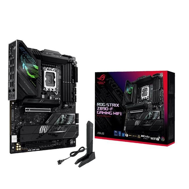ASUS ROG STRIX Z890-F GAMING WIFI DDR5 LGA 1851 ATX Motherboard - Black | 90MB1I40-M0EAY0