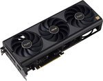 Asus ProArt GeForce RTX 4080 SUPER OC Edition Graphics Card, 16GB GDDR6X 256-Bit Memory, 2610 MHz Boost Clock, 23Gbps Memory Speed, 10240 CUDA Cores, PCI Express 4.0 | 90YV0K90-M0NA00