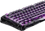 GravaStar Mercury V75 Lite Gaming Keyboard, 75% Layout, Custom GravaStar Blackcore Switch, Full-Transparent Premium Plastic, Dynamic Rapid Trigger, Transparent Black | V75 Lite