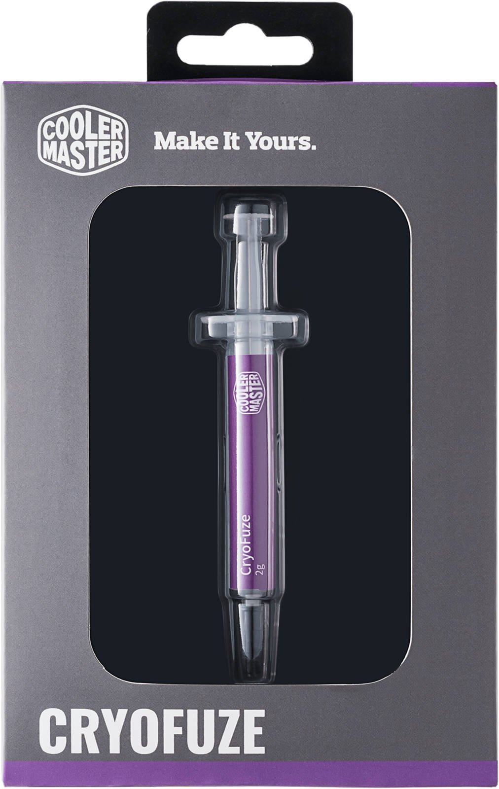 Cooler Master Cryofuze Thermal Cooler, Non-Corrosive Formula, Anhygroscopic ( Non-Moisture Absorbent ), 14 (W/m.K) Thermal Conductivity, 0.7ml Volume, Gray | MGZ-NDSG-N07M-R2