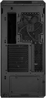 Lian Li LANCOOL 217 Genuine Walnut Wood Computer Case, Mid-Tower ATX PC Case with 5 Pre-Installed PWM Fans 2x170mm, 2x120mm & 1x140mm, Flexible PSU & Cable Installation - Black (LAN217X)