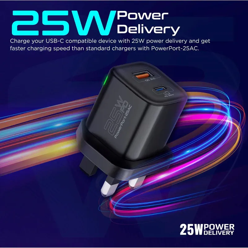 PROMATE ADAPTER POWERPORT-25AC