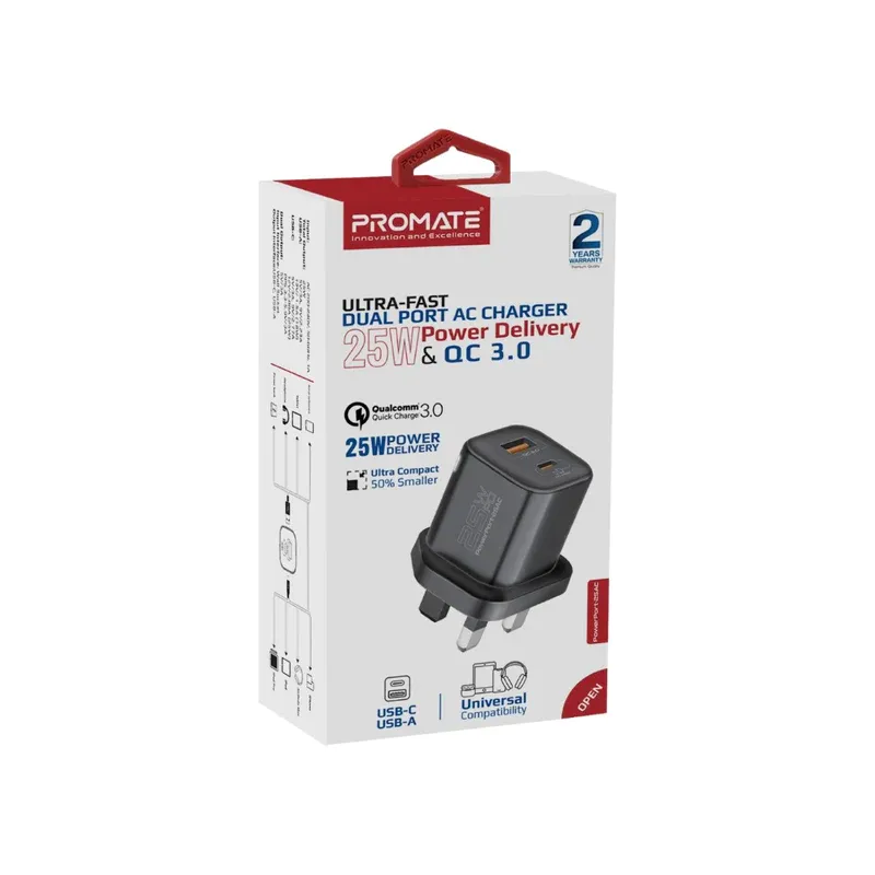 PROMATE ADAPTER POWERPORT-25AC