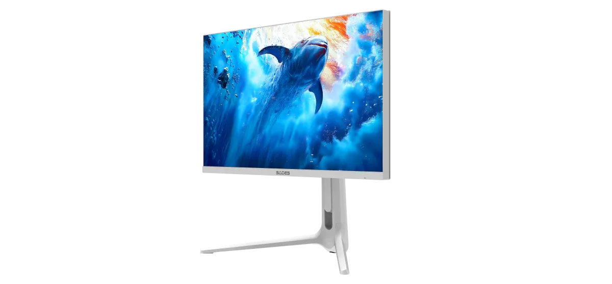Sades RS-Dolphin SA-F01U27, 27" Dual mode: UHD (4K) 3840x2160 160Hz / FHD 320Hz, 0.5ms, HDMI 2.1, IPS Flat Gaming Monitor - White