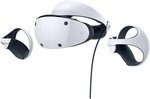 SONY PlayStation VR2 Headset + Horizon Call of Mountain Bundle, 2x 2000x2040 OLED 120Hz, Adjustable Lens Separation, 6-Axis Motion Sensing, Vibration on Headset, USB Type-C, White | CFIZVR1WHORVCH