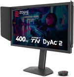 BenQ Zowie XL2566X+ Gaming Monitor, 24" TN Display, FHD Resolution, Up to 400Hz Refresh Rate, DyAc 2 Technology, Black eQualizer, Color Vibrance, S Switch, Shielding Hood, Black | XL2566X+
