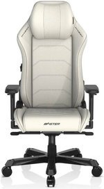 DXRacer 1238S Master Series Gaming Chair, Microfiber Leather, 4D Armrests, Multi-functional Tilt, 3" Casters, High Density Mold Shaping Foam, 220lbs Recommended Weight, White | MAS-I238S-W-A3