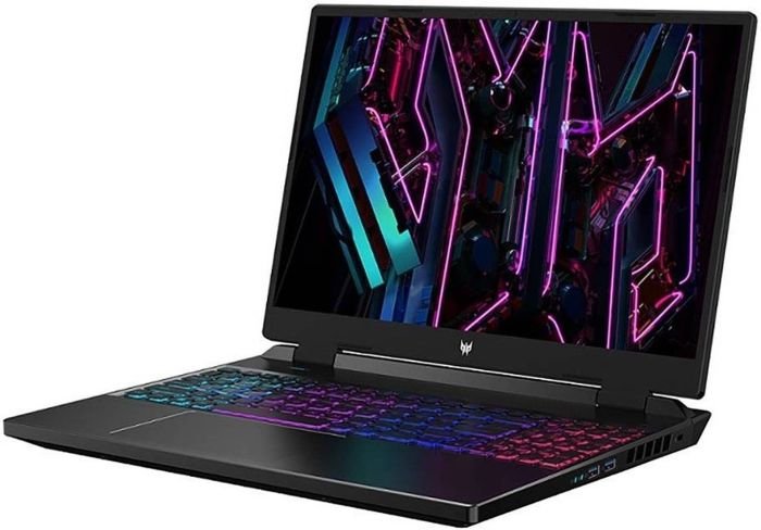 ACER PREDATOR HELIOS 16 NEO NH.QLUEM.006 I Intel 13th Gen Core i9 13900HX, 16GB RAM, 1TB SSD, 16" WUXGA 165Hz, 8GB NVIDIA RTX4060, Win11 Home, Eng-Arab K/B, Black
