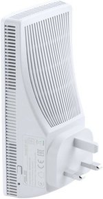 ASUS RP-AX58 AX3000 WiFi 6 Range Extender, AiMesh, 3000 Mbps, 1x RJ45 LAN, UK Plug, White | 90IG07C0-MU0C10