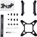 Lian Li Galahad II LCD 360 AIO RGB CPU Liquid Cooler, 2.88â€ IPS LCD Screen, Asetek 8th Gen 3600 RPM Pump, 120mm FDB Fans, Up to 2450 RPM Fan Speed, 79.9 CFM Airflow, Black | G89.GA2ALCD36B.00