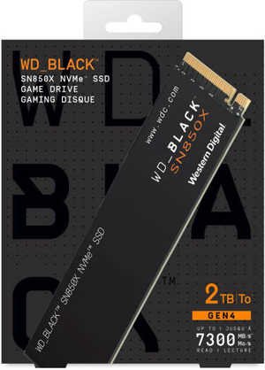 WD_BLACK WD SN850X 2TB M.2 2280 PCIe Gen4 NVMe