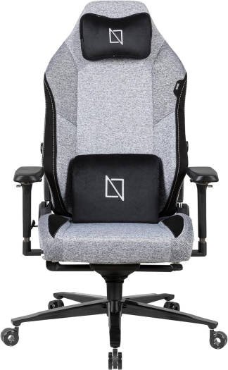 Navodesk Apex Pro Ultra Weave High Back Gaming Chair, Lumbar Support, 4D Armrests, Memory Foam Pillows & Magnetic Headrest, 155Â° Backrest Recline, 130kg Weight Capacity, Ultra Grey | APEX-PRO-UG