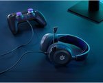  SteelSeries Arctis Nova 1P Multi-System Gaming Headset, Hi-Fi Drivers, 360Â° Spatial Audio, AirWeave Memory Foam Ear Cushions, Lightweight, PS5, PS4, PC, Xbox, Black | 61611 Model: 61611