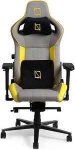 Navodesk Formula Series Apex Air Gaming Chair, Lumbar Support, 4D Armrests, Memory Foam Pillows & Magnetic Headrest, Up to 155Â° Backrest Recline, 135kg Weight Capacity, Lemon | APEXAIR-FS-LMN