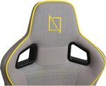 Navodesk Formula Series Apex Air Gaming Chair, Lumbar Support, 4D Armrests, Memory Foam Pillows & Magnetic Headrest, Up to 155Â° Backrest Recline, 135kg Weight Capacity, Lemon | APEXAIR-FS-LMN