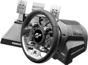 Thrustmaster T-GT II Racing Wheel, With Set of 3 Pedals, Real-Time Force Feedback, Brushless 40-Watt Motor, Dual-Belt System, Magnetic Technology, For PS5/PS4/PC | TM-WHL-TGT-2