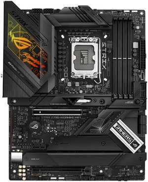 ASUS ROG STRIX Z790-H Gaming Wi-Fi LGA 1700 Motherboard, Intel Z790 Chipset, 4x DDR5 DIMM, Up to 192GB Max Memory, Wi-Fi 6E / BT v5.3, 4 x M.2 Slots, 1*HDMI / 1*DP | 90MB1E10-M0EAY0
