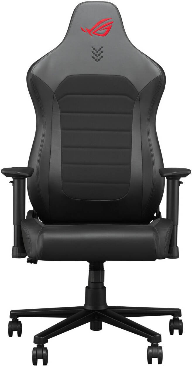 ASUS ROG Aethon Gaming Chair, 2D Armrests, All-steel frame, EPU Leatherette Cushions, High-Density Cold-Cure Foam, Class 4 Gas Lift, Lumbar Support, PU Casters, Black | 90GC01H0-MSG010