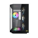 Xigmatek CUBI II Mid-Tower TG EATX Case - Black | EN45486
